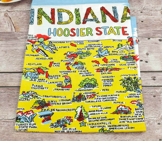 Indiana Tea Towel