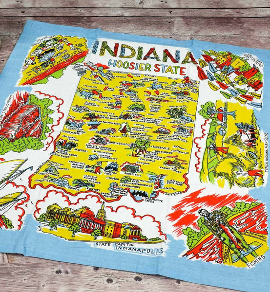 Indiana Tea Towel