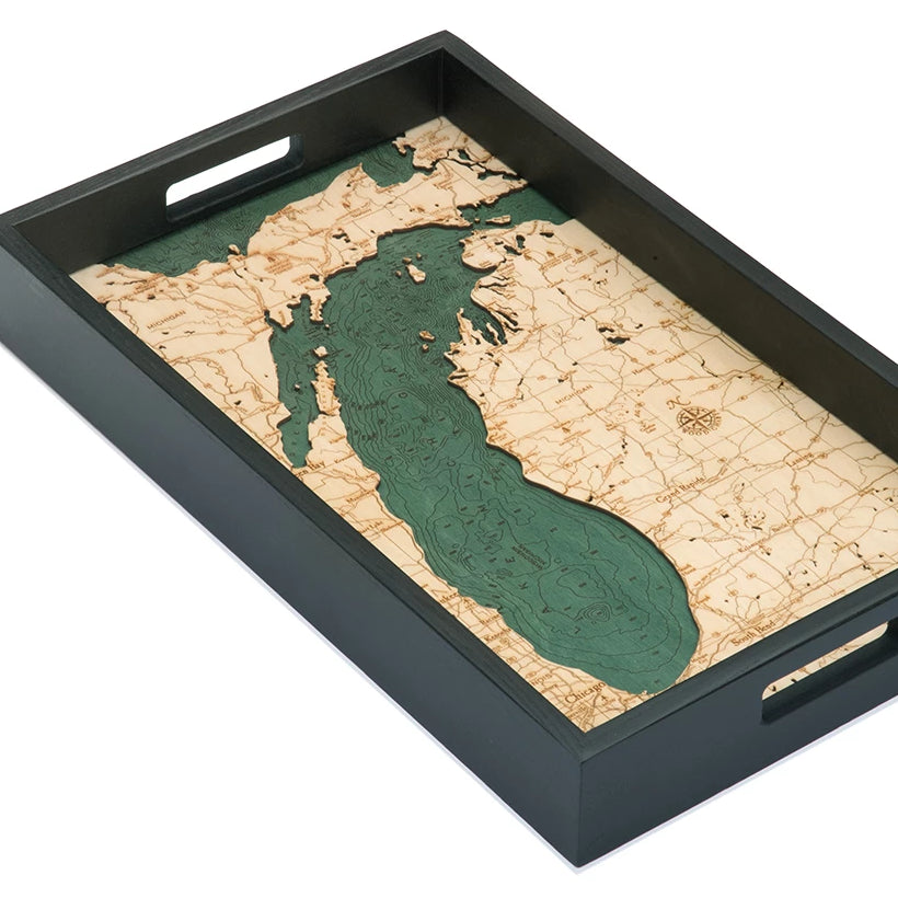 Lake Michigan Serving Tray