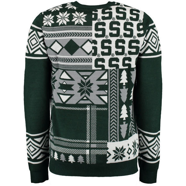 Michigan State MSU Spartans Ugly Christmas Sweater