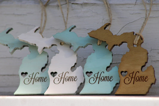 Michigan Christmas Ornament