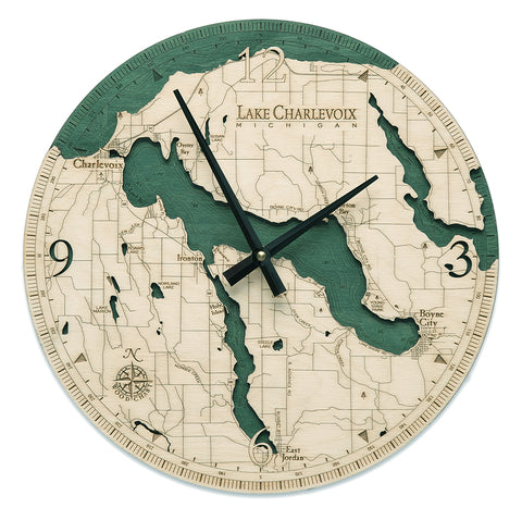 Lake Charlevoix Clock
