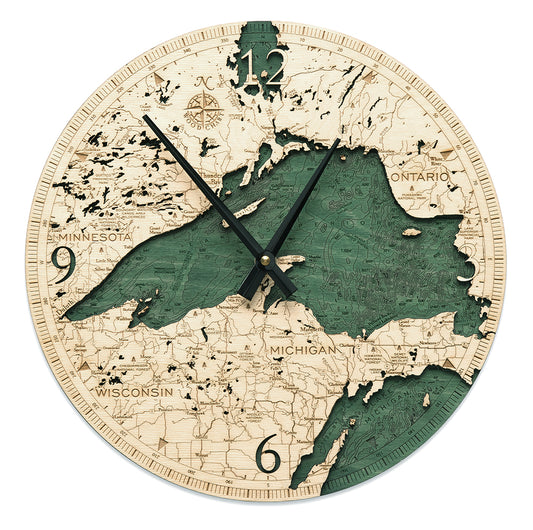 Lake Superior Clock