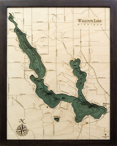 Walloon Lake Wood Chart