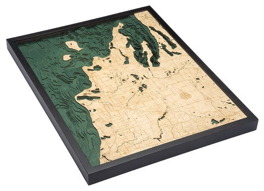 M22 Route Michigan Wood Chart