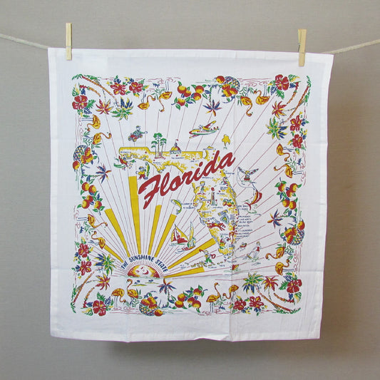 Florida Vintage Kitchen Towel