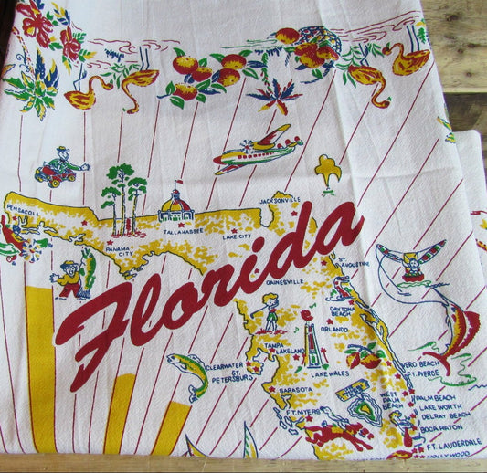 Florida Vintage Kitchen Towel