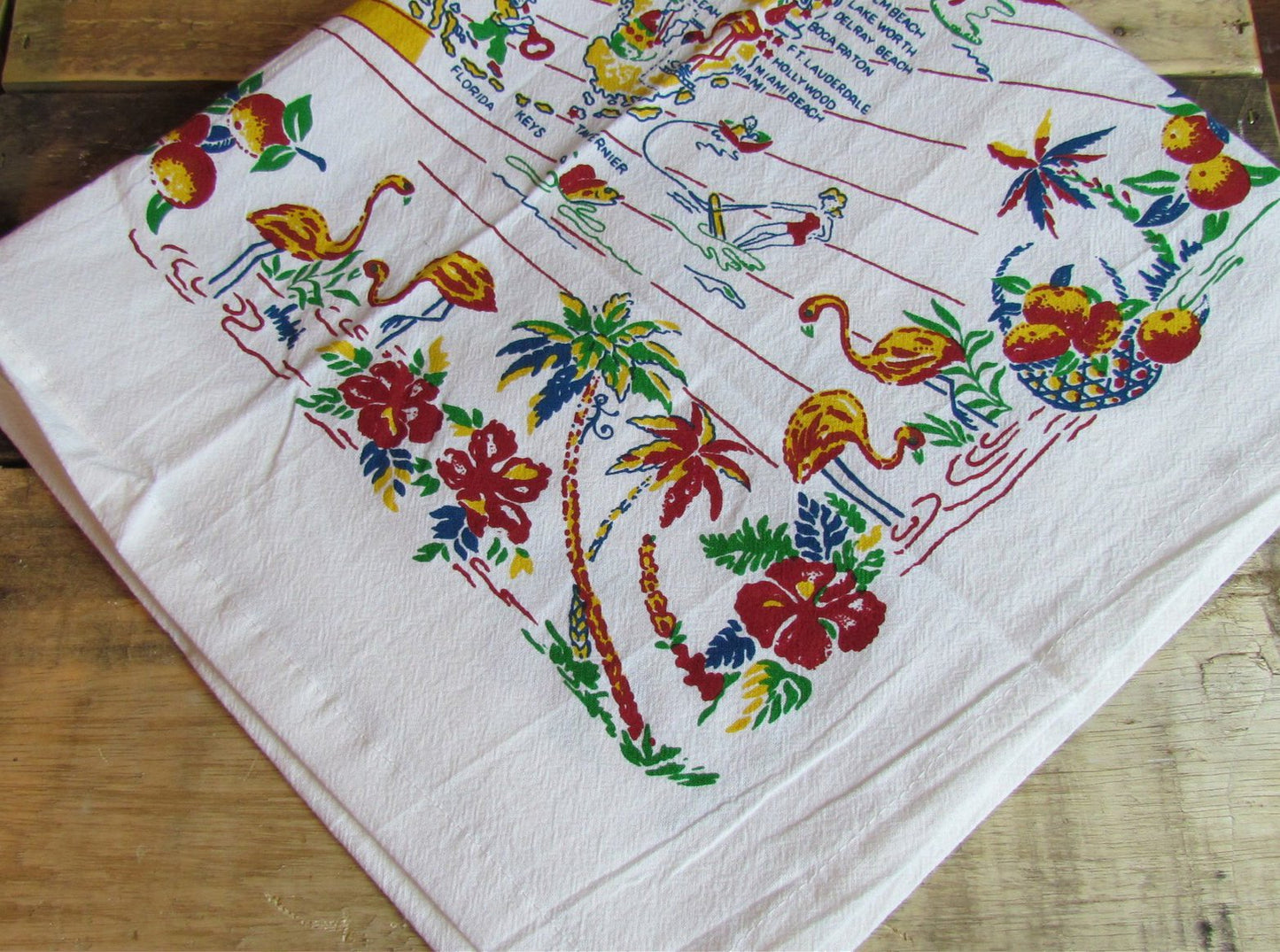 Florida Vintage Kitchen Towel