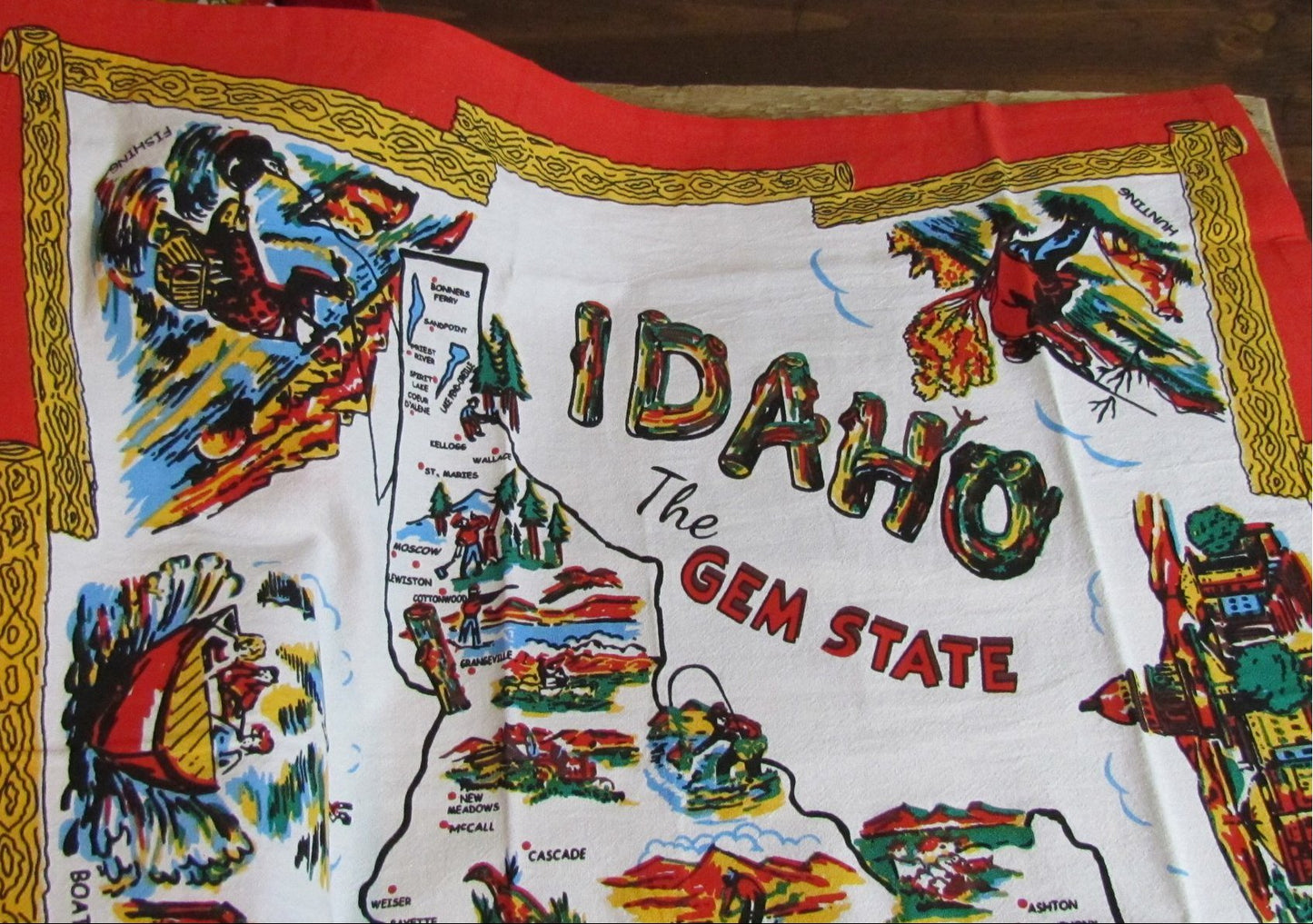 Idaho Vintage Kitchen Towel