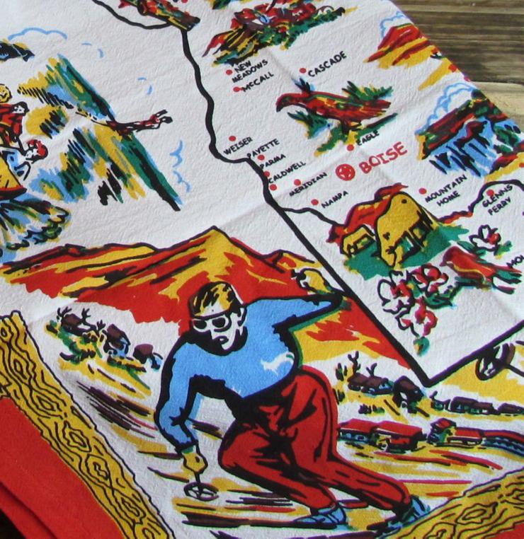 Idaho Vintage Kitchen Towel