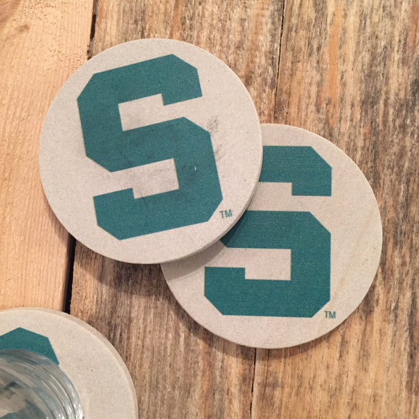 Michigan State Coasters - Spartan "S"
