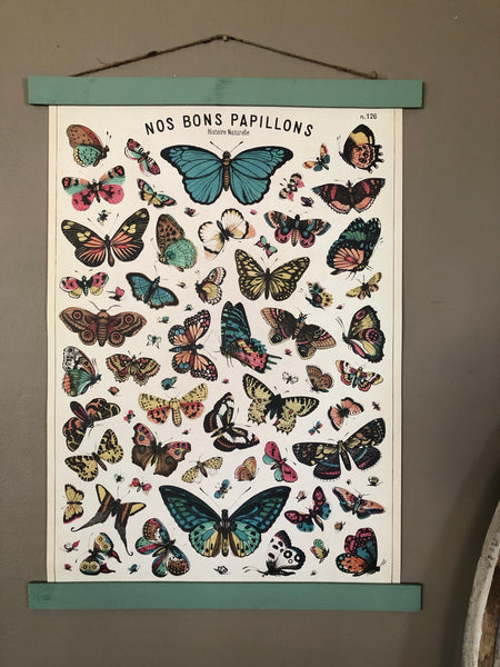 Butterfly Series Poster Wall Hanging