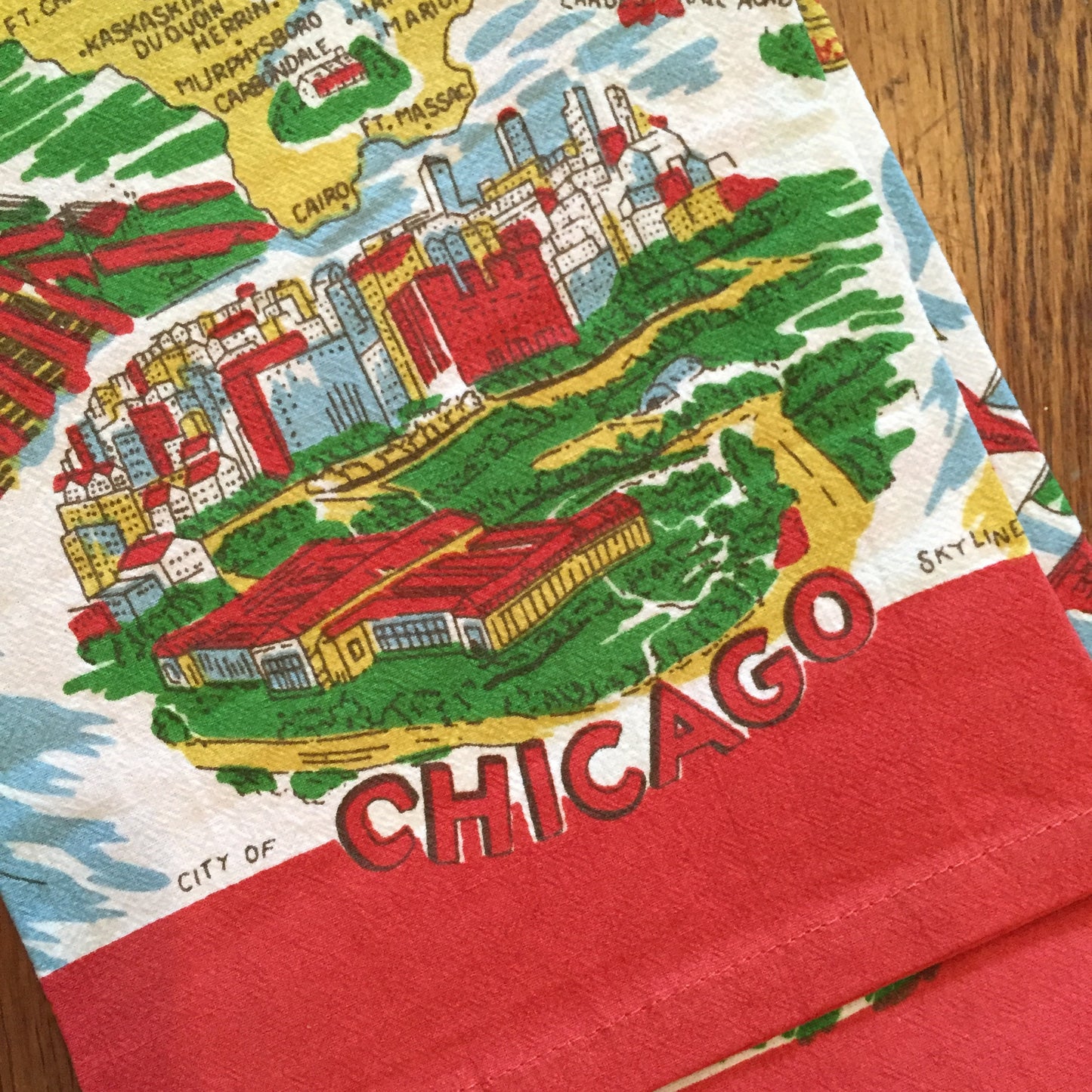Illinois Tea Towel