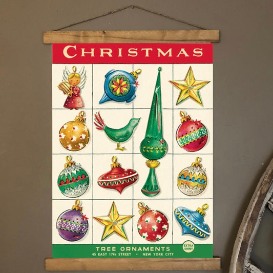 Christmas Ornaments Wall Hanging