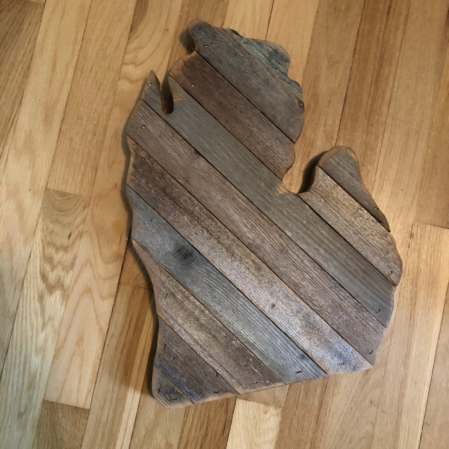 Michigan Wood Sign - Lower Peninsula