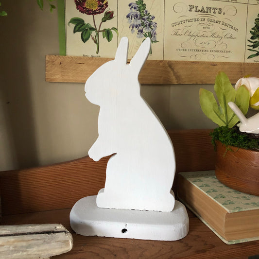 Vintage Wood Bunny