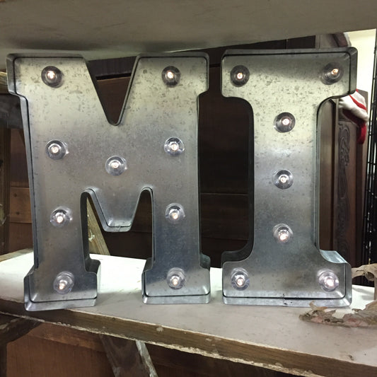 Michigan Marquee Letters - MI