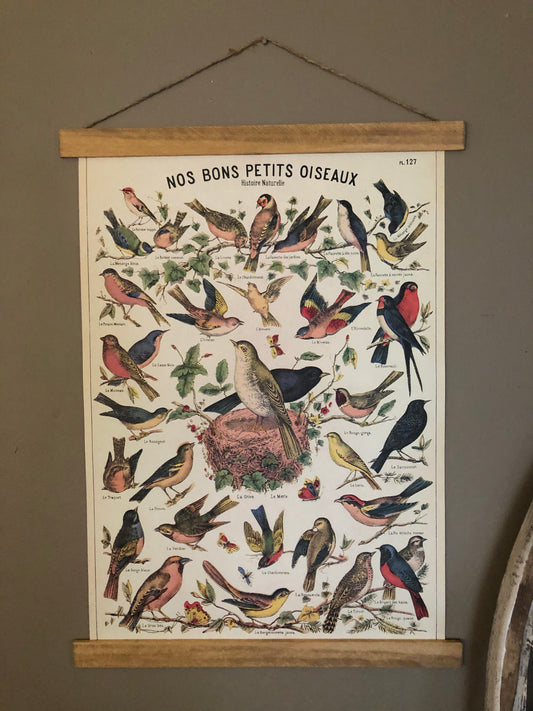 Bird Series Poster Wall Hanging