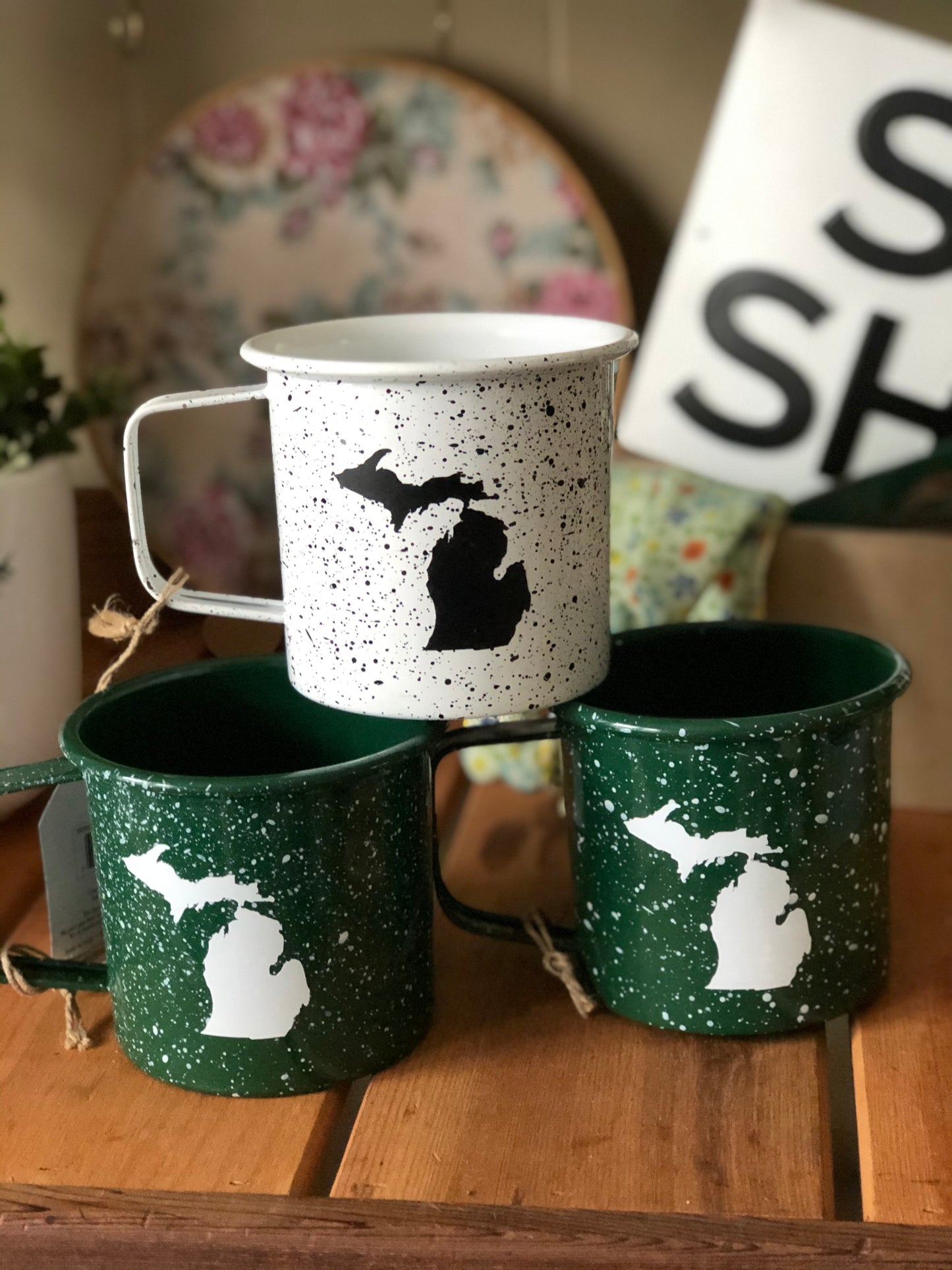 Michigan Camping Mug
