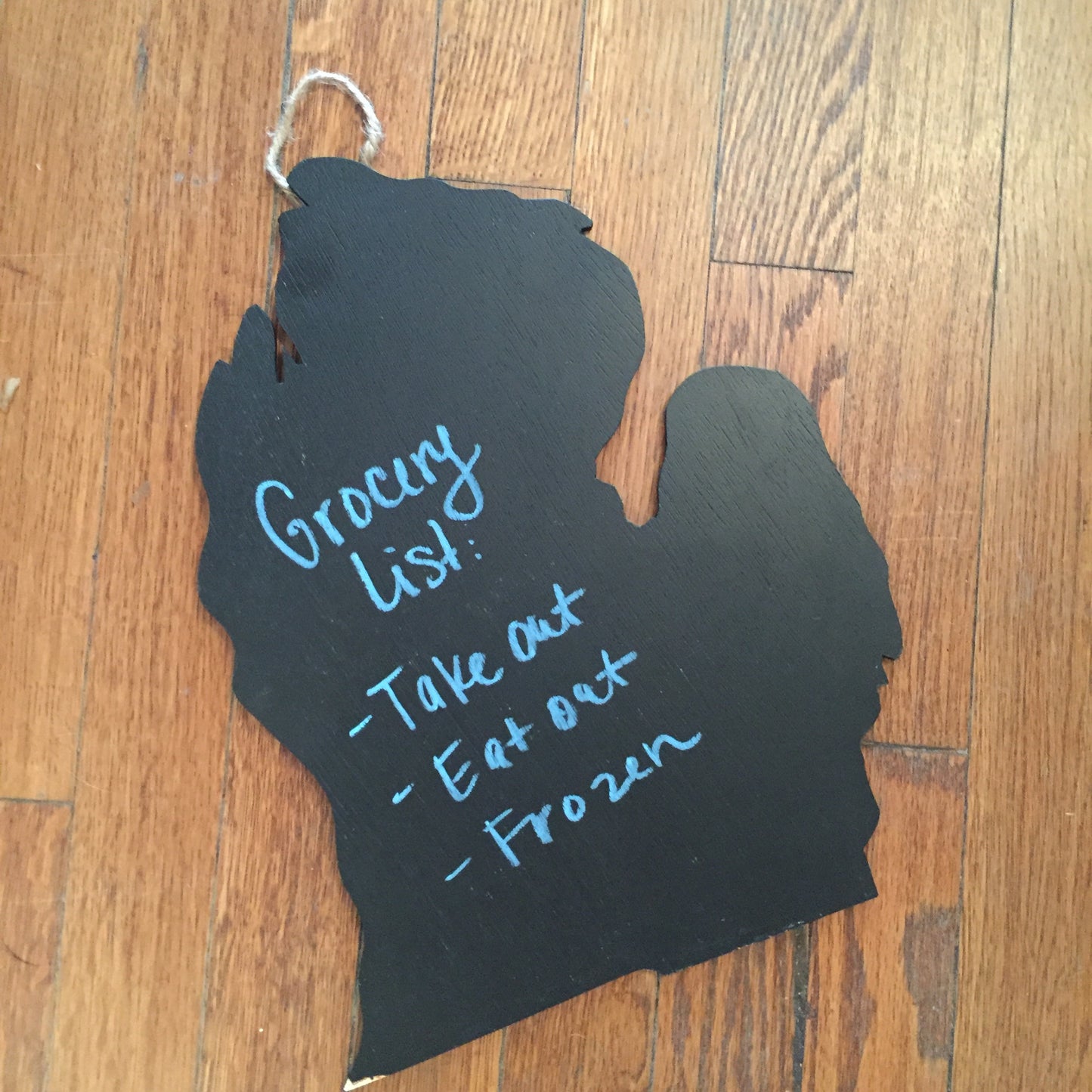 Michigan Chalkboard Sign
