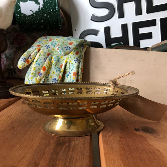 Vintage Brass Soap Dish