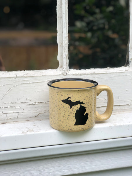 Michigan Campfire Coffee Mug