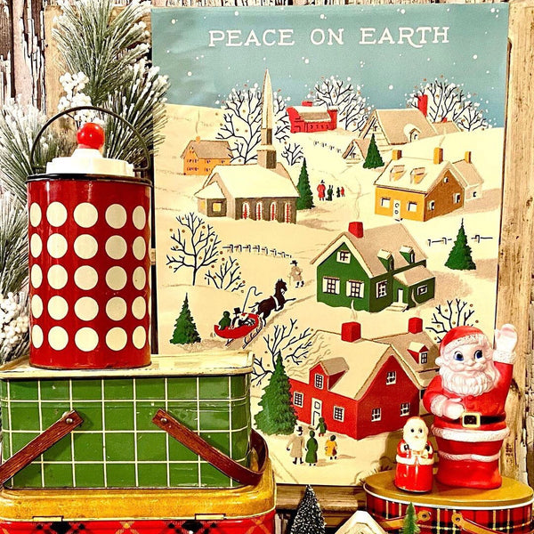 Peace on Earth Hanging Print