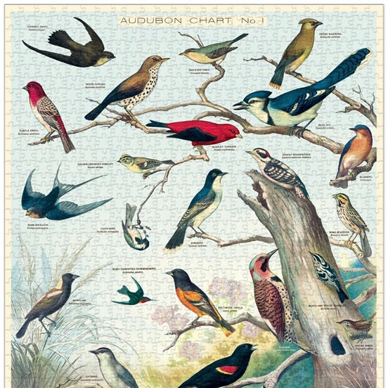 Audubon Bird Vintage Puzzle