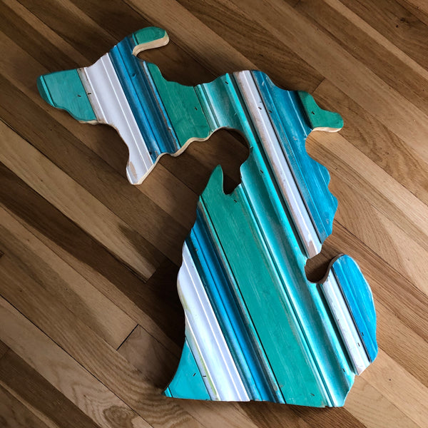 Michigan Sign | Wood Michigan Sign | Reclaimed Wood Sign | Made in MI ...
