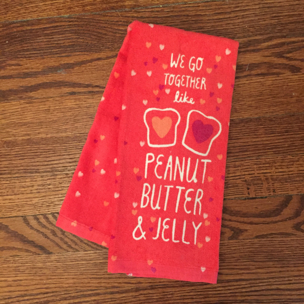 Peanut Butter & Jelly Kitchen Towel