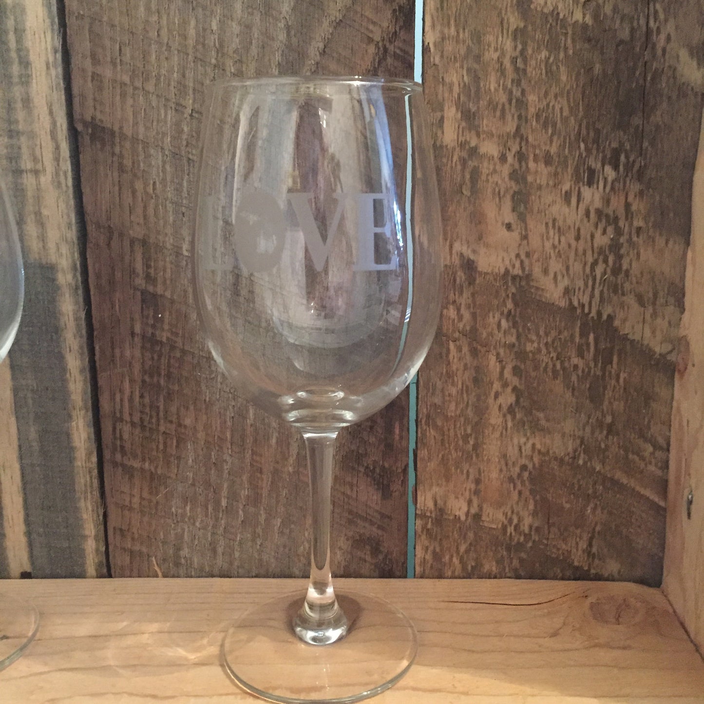 Michigan Wine Glass