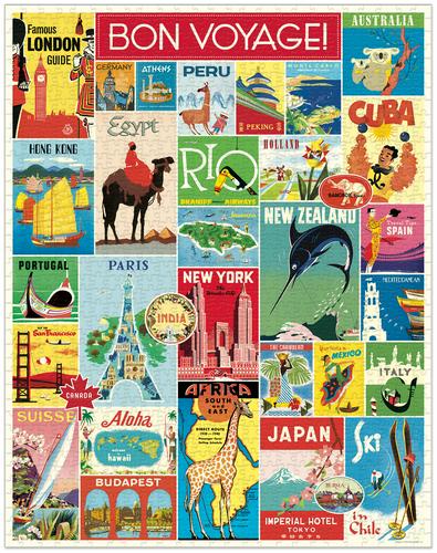 Travel Vintage Puzzle