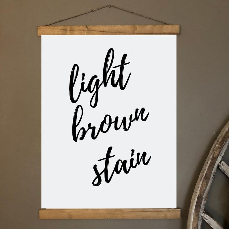 Floral Poster Wall Hanging