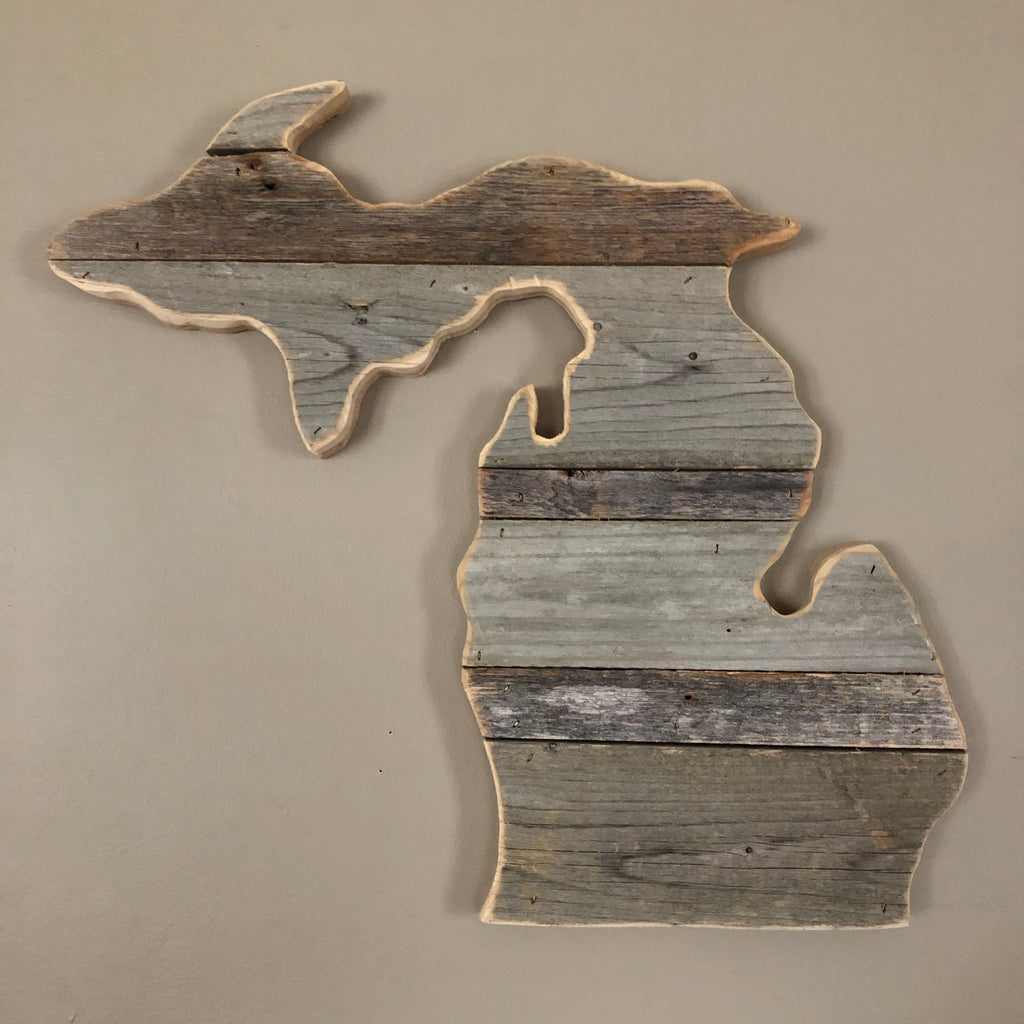 Michigan Wood Sign – Michigan Studio