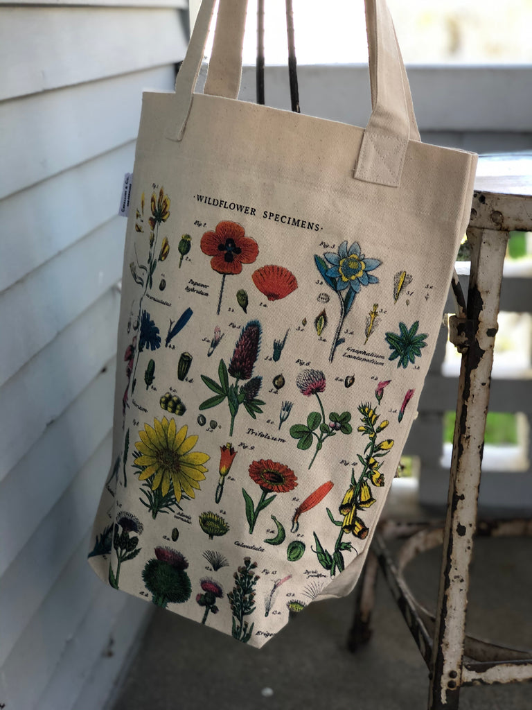 Amazon.com: Monochrome Sunflower Canvas Tote Bag - Wildflower Tote - Floral  Illustration Gift - Black : Home & Kitchen