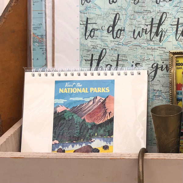 National Parks Desk Calendar