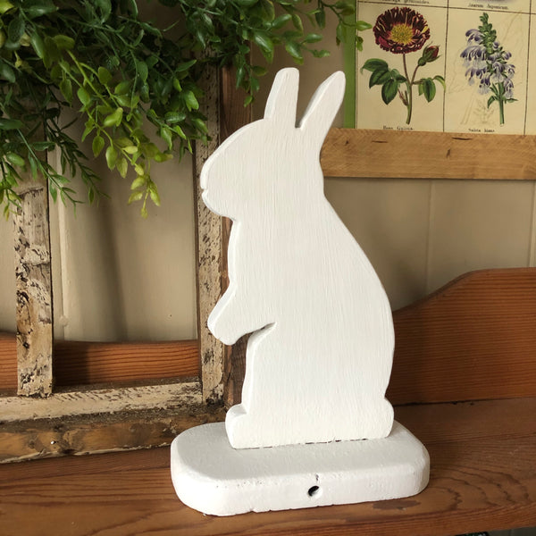 Vintage Wood Bunny