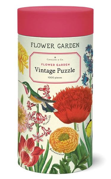 Flower Garden Vintage Puzzle