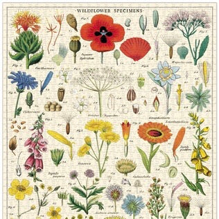 Wildflowers Vintage Puzzle
