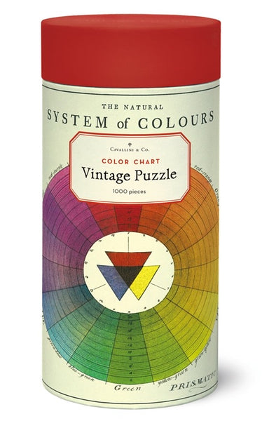Color Wheel Vintage Puzzle