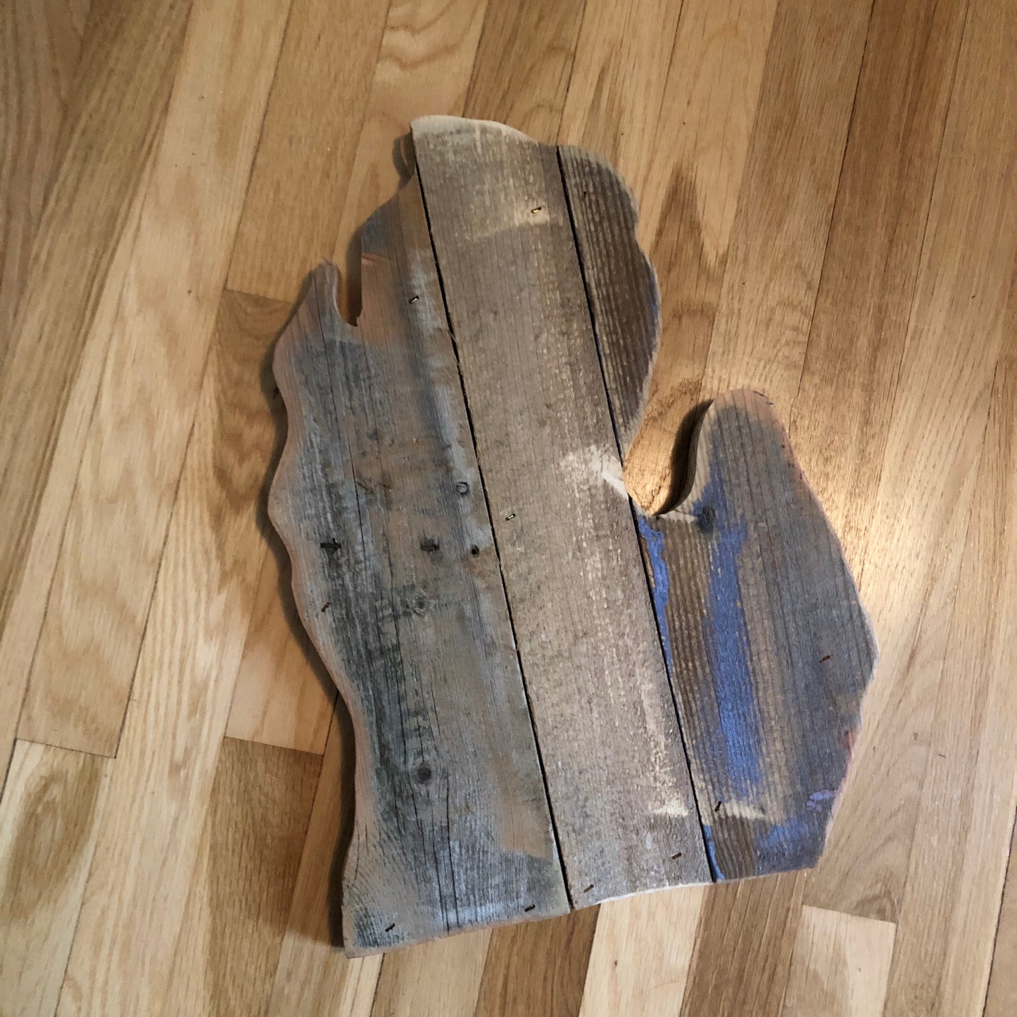 Michigan Wood Sign - Lower Peninsula