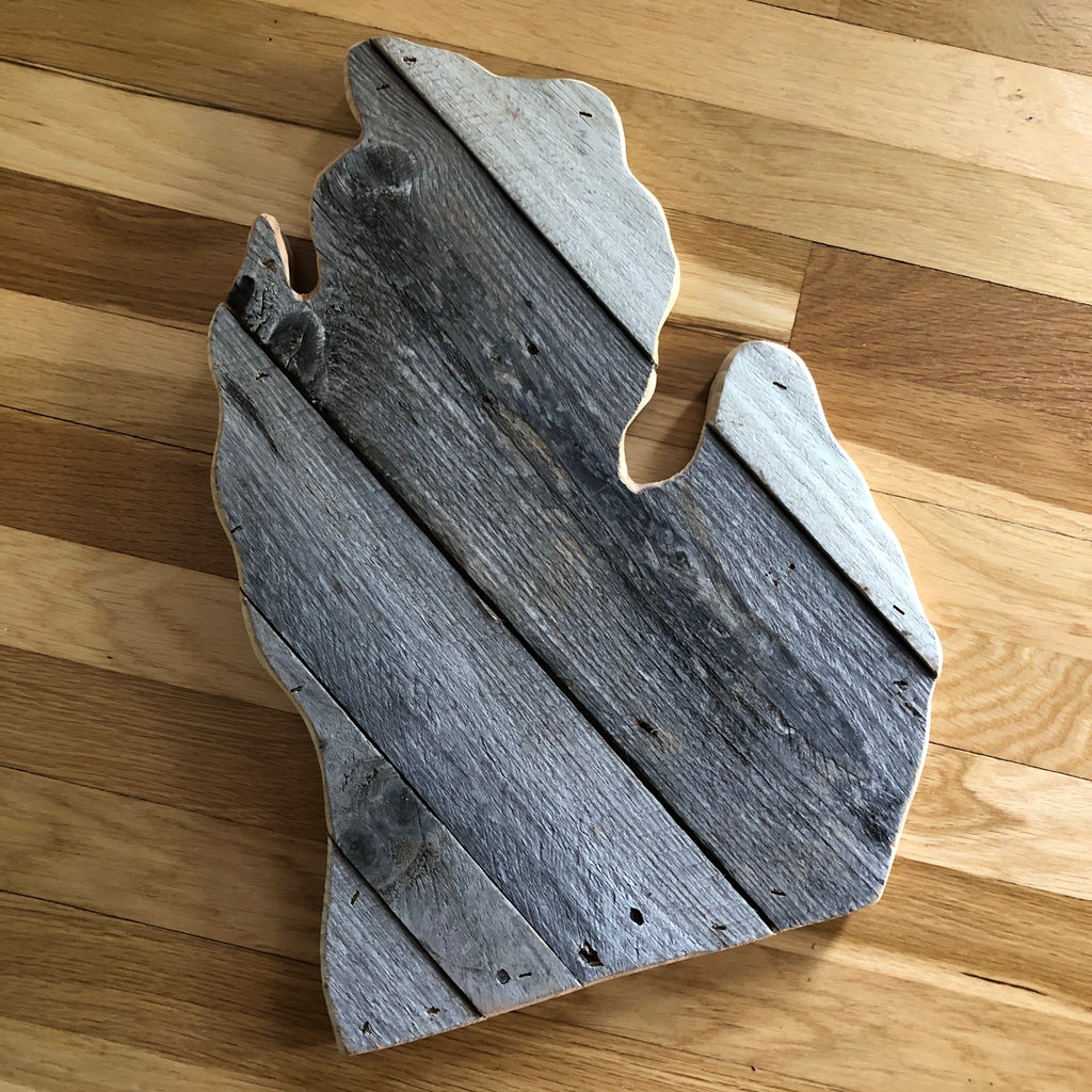 Michigan Wood Sign - Lower Peninsula – Michigan Studio