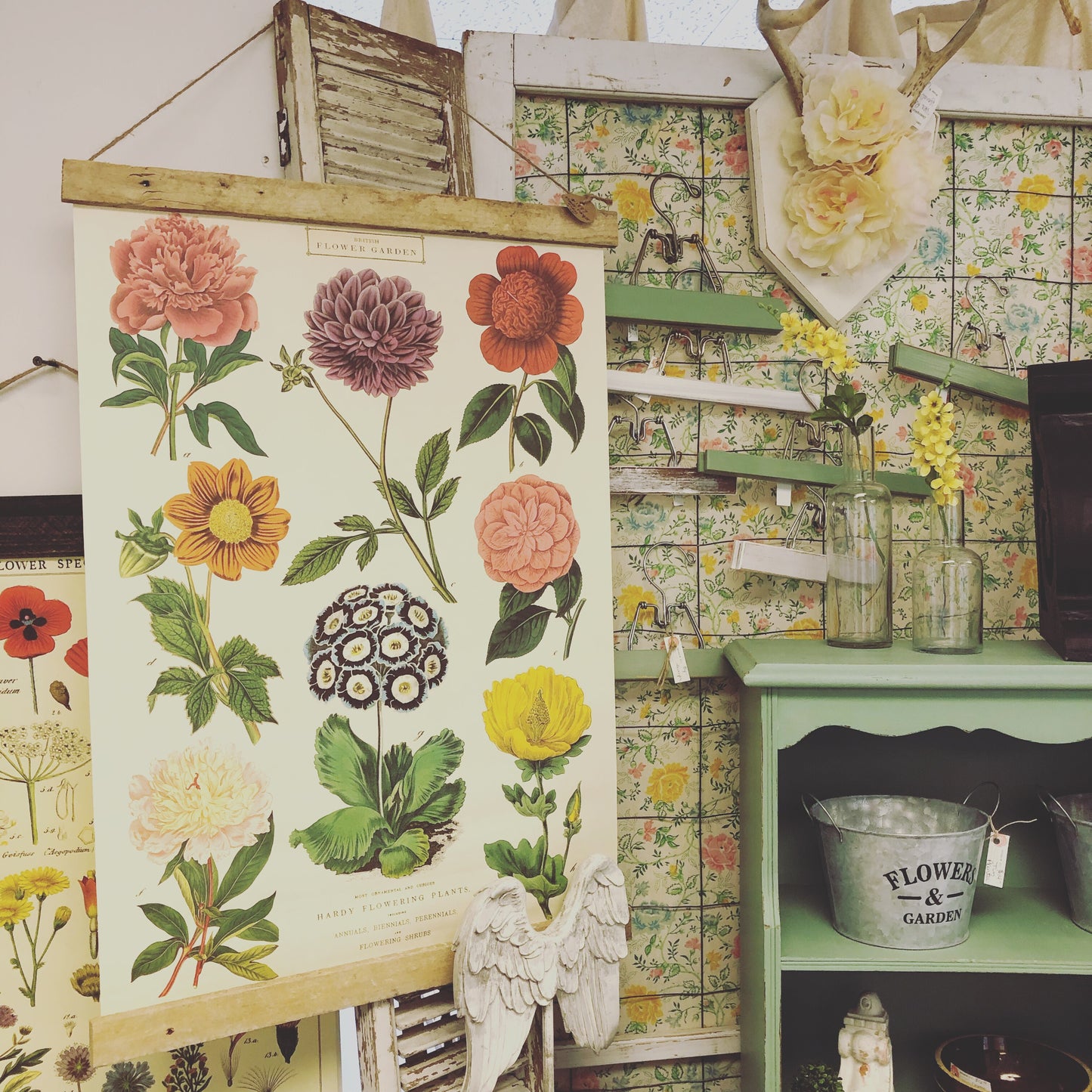 Floral Poster Wall Hanging