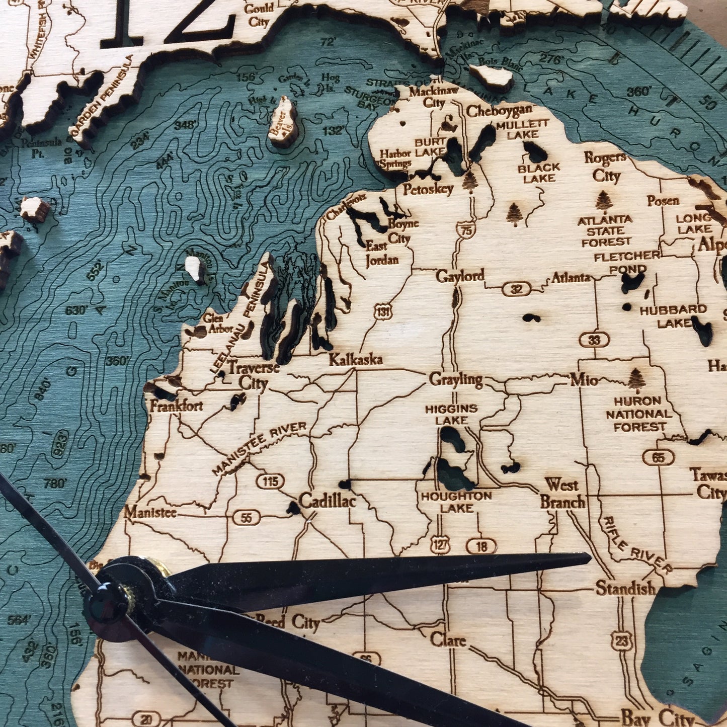 Lake Michigan Clock