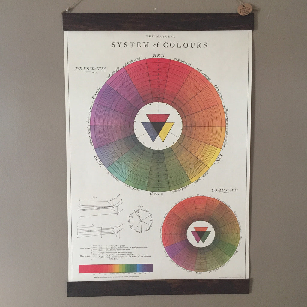 Color Wheel Poster Wall Hanging – Michigan Studio