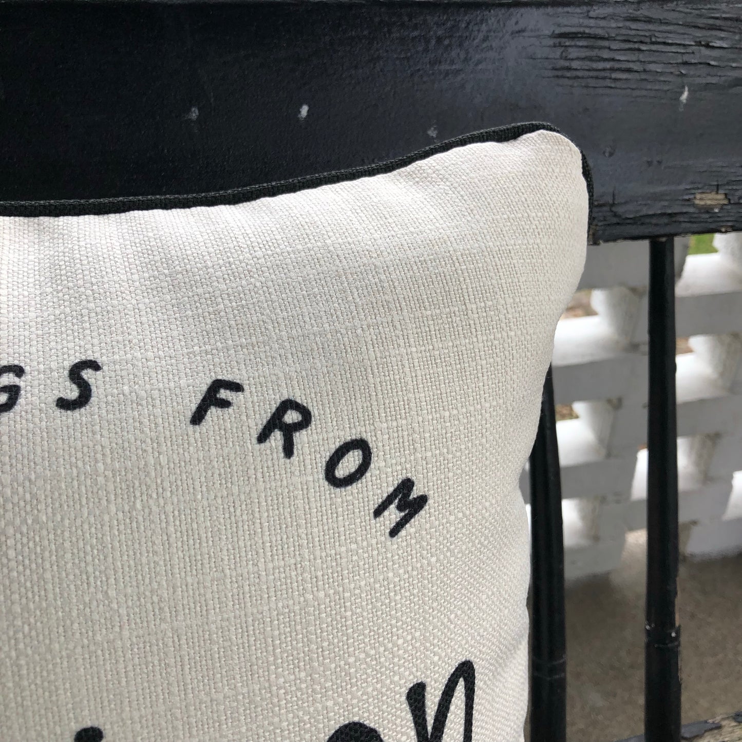 Greetings from Michigan Pillow