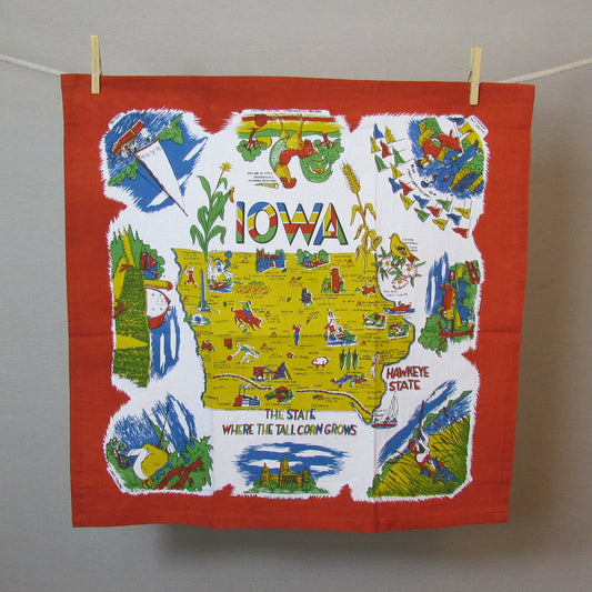 Iowa Vintage Kitchen Towel