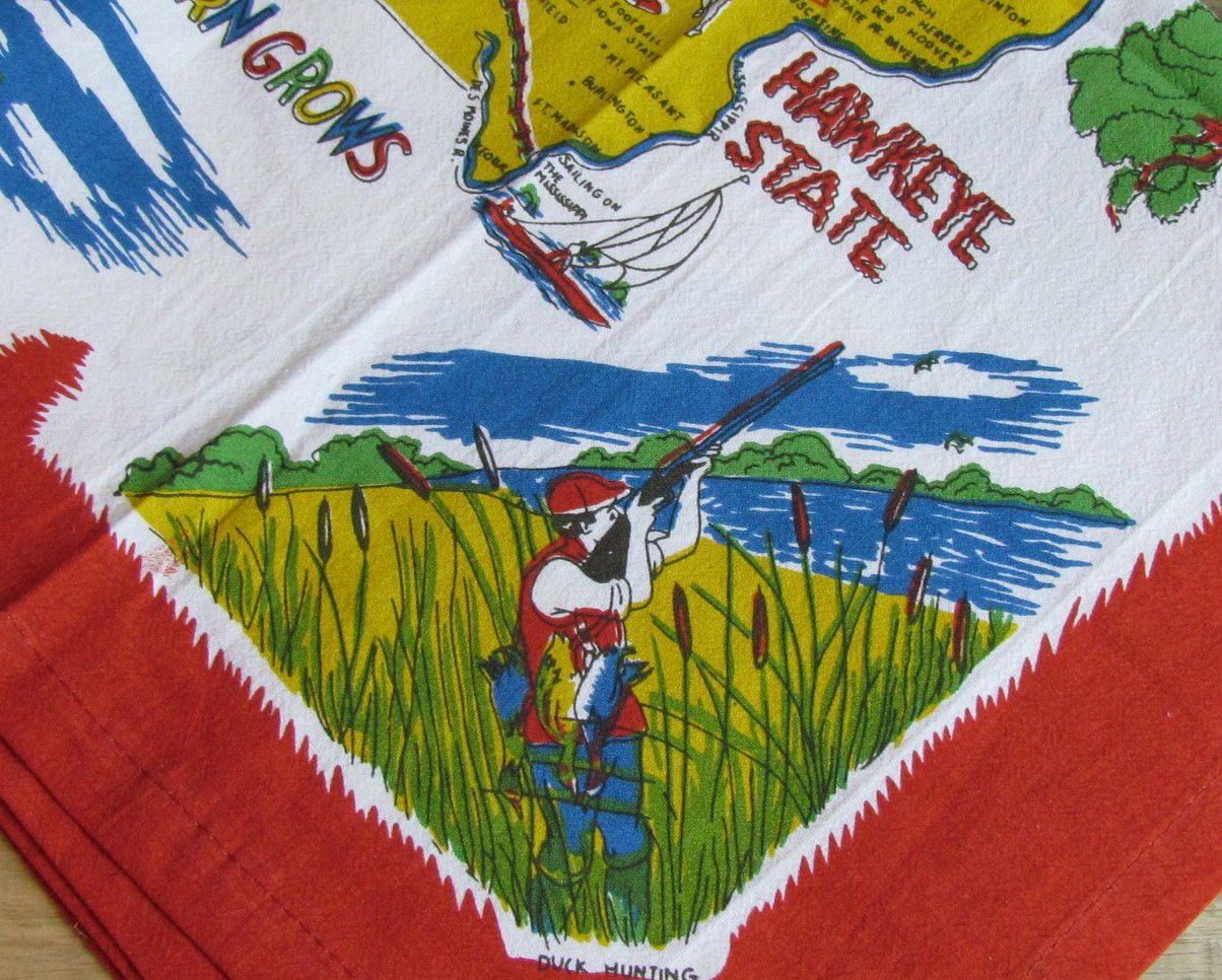 Iowa Vintage Kitchen Towel