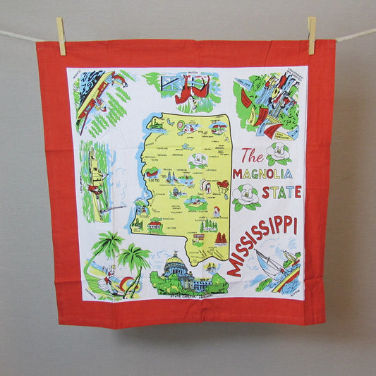Mississippi Vintage Kitchen Towel