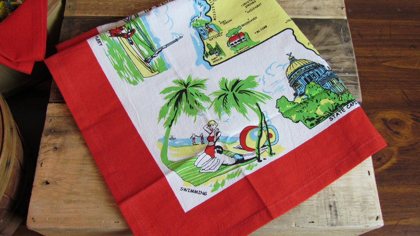 Mississippi Vintage Kitchen Towel
